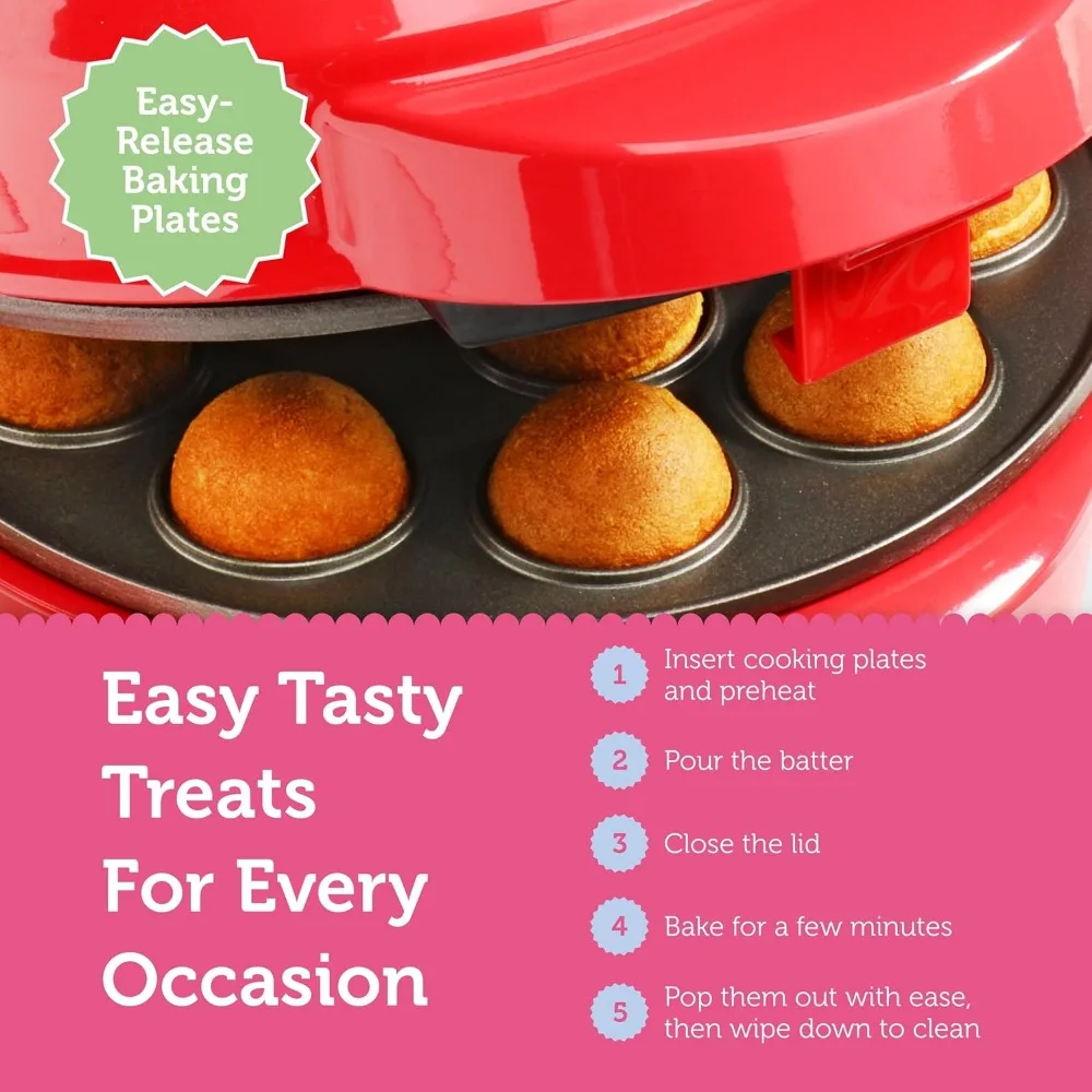 صانعة أطباق قابلة للإزالة 3 في 1 للكعك والكرك والكعك والكعك - أداة خبز صغيرة لأجهزة المطبخ مع أطباق غير لاصقة