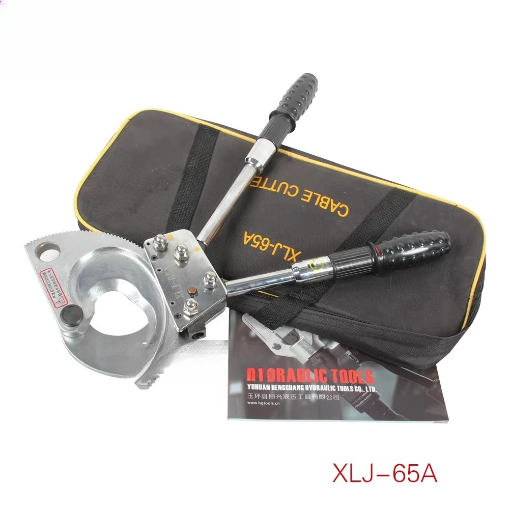Xlj-65a Industrial OEM Manual Ratchet Shears for 65mm Cu/Al Armoured Cable Cutting Clippers Wire Cutters