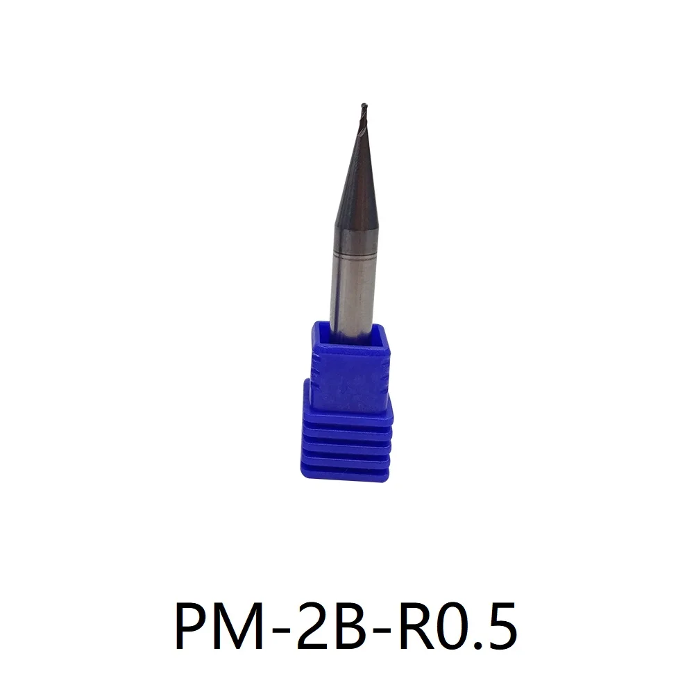 

PM-2B-R0.5 0.75 1.0 1.25 2.0 2.5 2.75 3.0 3.5 4.0 4.5 5.0 6.0 ZCC Solid carbide milling PM series Ball nose cutter
