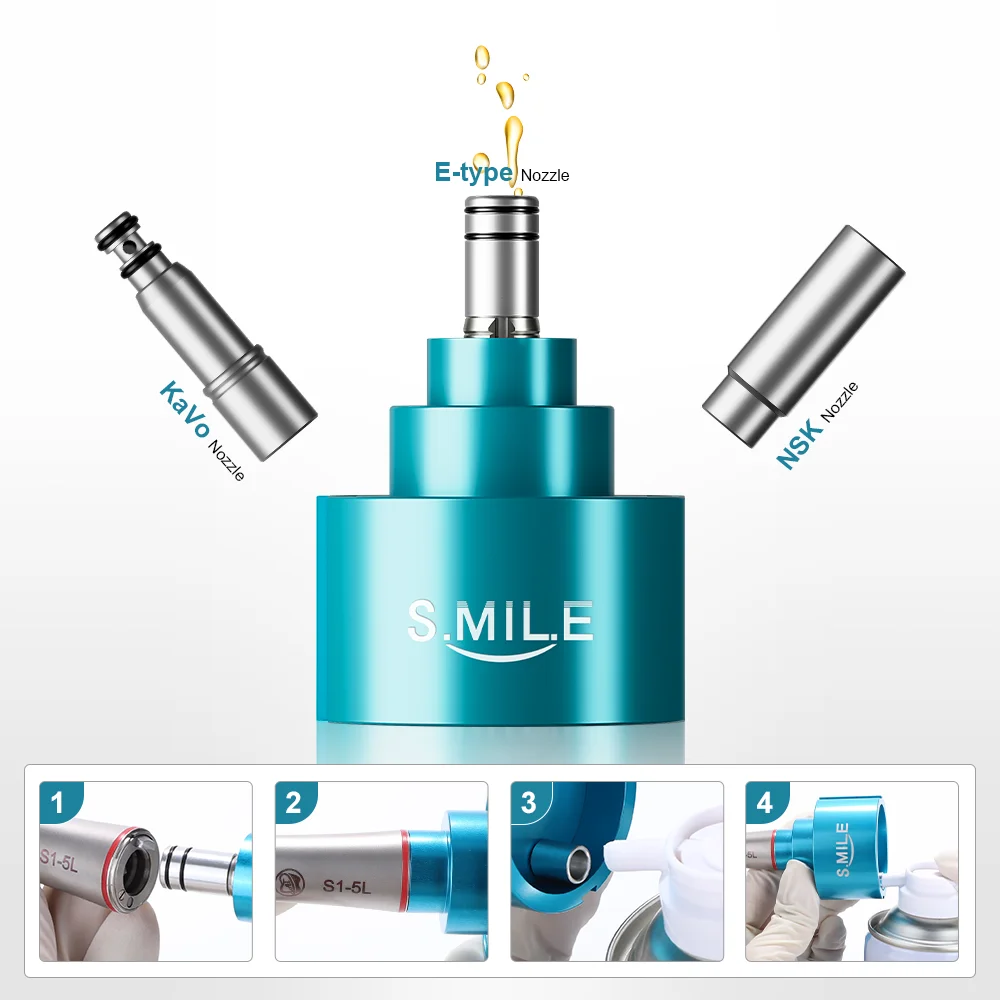 

AI-SL Dental Multifuction Lubrication Spray Base System with Oil Nozzles for Dentist Low Speed/High Speed Handpiece