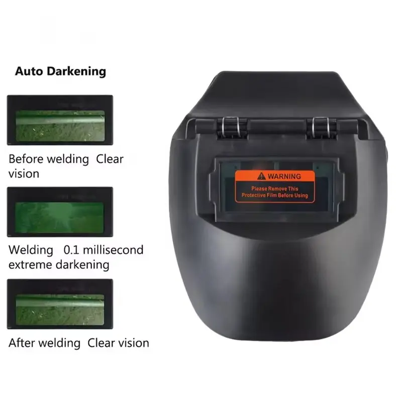 ABYN-Mask For Welders-Arc Mig Grinding-For Welding-Protective Gear Auto-Darkening Solar-Powered Adjustable