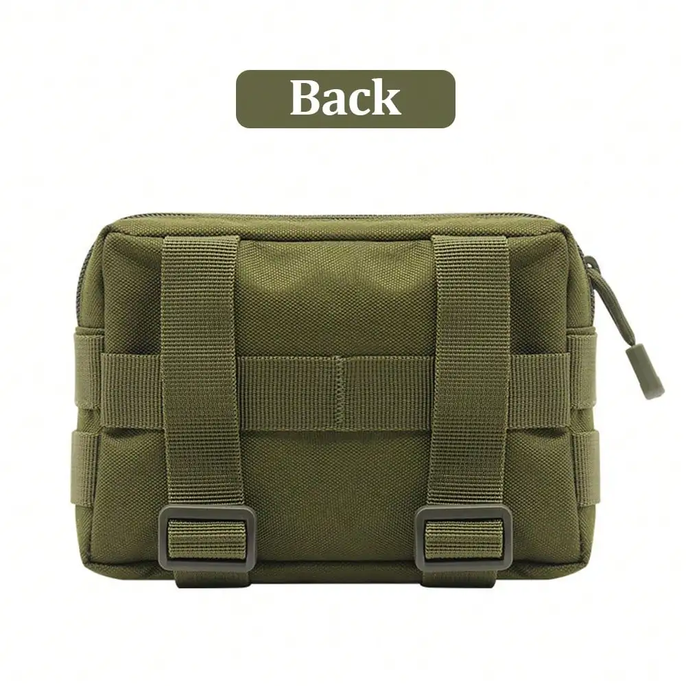 Outdoor EDC Jagd Taktische Molle Tasche Taille Pack Münze Handy Tasche Nylon Tragbare Männer Kulturbeutel Kupplung Outdoor – Detail 9