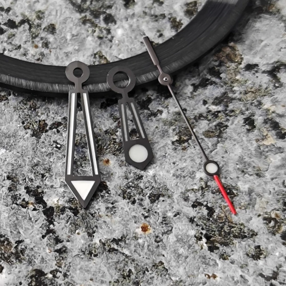 مشاهدة الأيدي الأزرق والأخضر مضيئة الأيدي NH35 مؤشرات تعديل الملحقات ل NH34/NH35/NH36/4R35/4R36 ساعة يد تعمل بالحركة الإبر