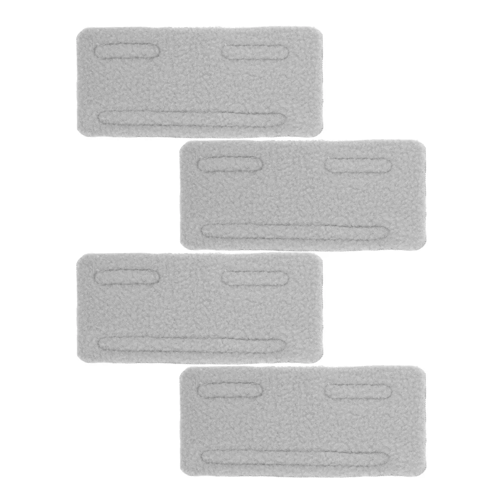 4Pcs Nasal Tubing Ear Cushions Soft Grey Oxygen Ear Protectors Anti Friction Pads for Sensitive Skin Long Term Oxygen Use
