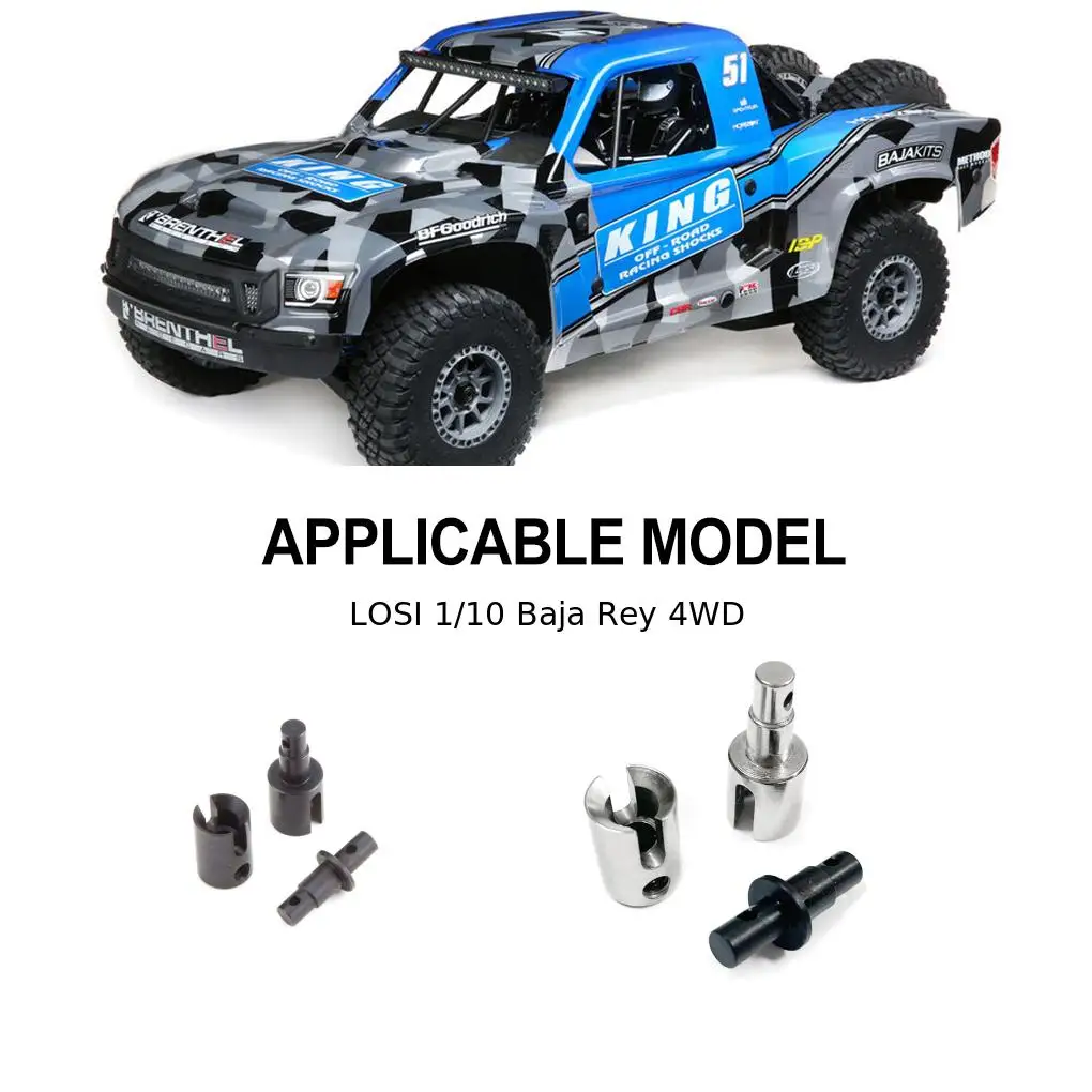 RCGOFOLLOW Differential Cup RC Car Part High Crush-resistant Rc Differential Cup For 1/10 LOSI Baja Rey 4WD Short Course