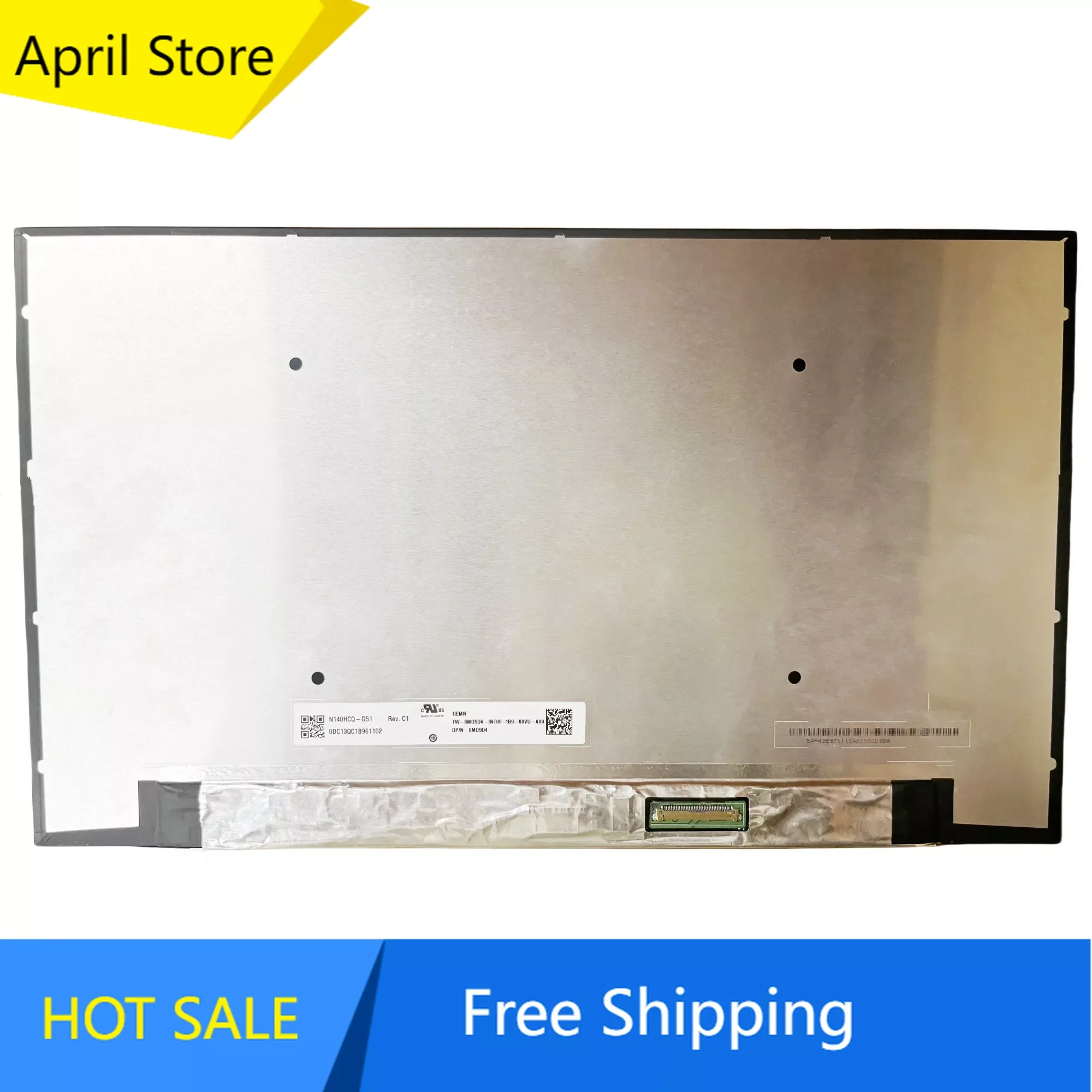 

N140HCQ-G51 N140HCQ G51 14.0'' Laptop LCD Touch Screen Display Panel 1920*1080 EDP 40 Pins