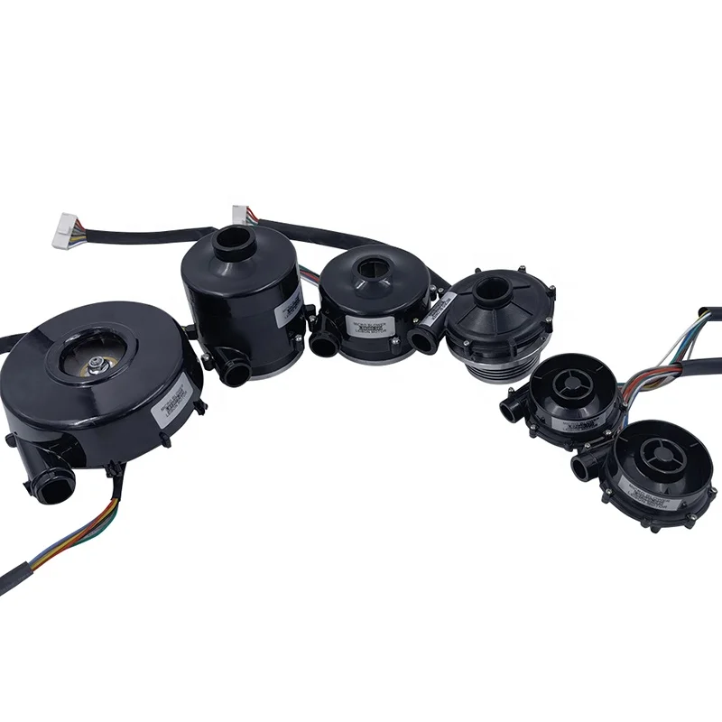 منفاخ هواء صغير بدون فرش تيار مستمر 12 فولت 24 فولت منخفض الضوضاء وعمر طويل