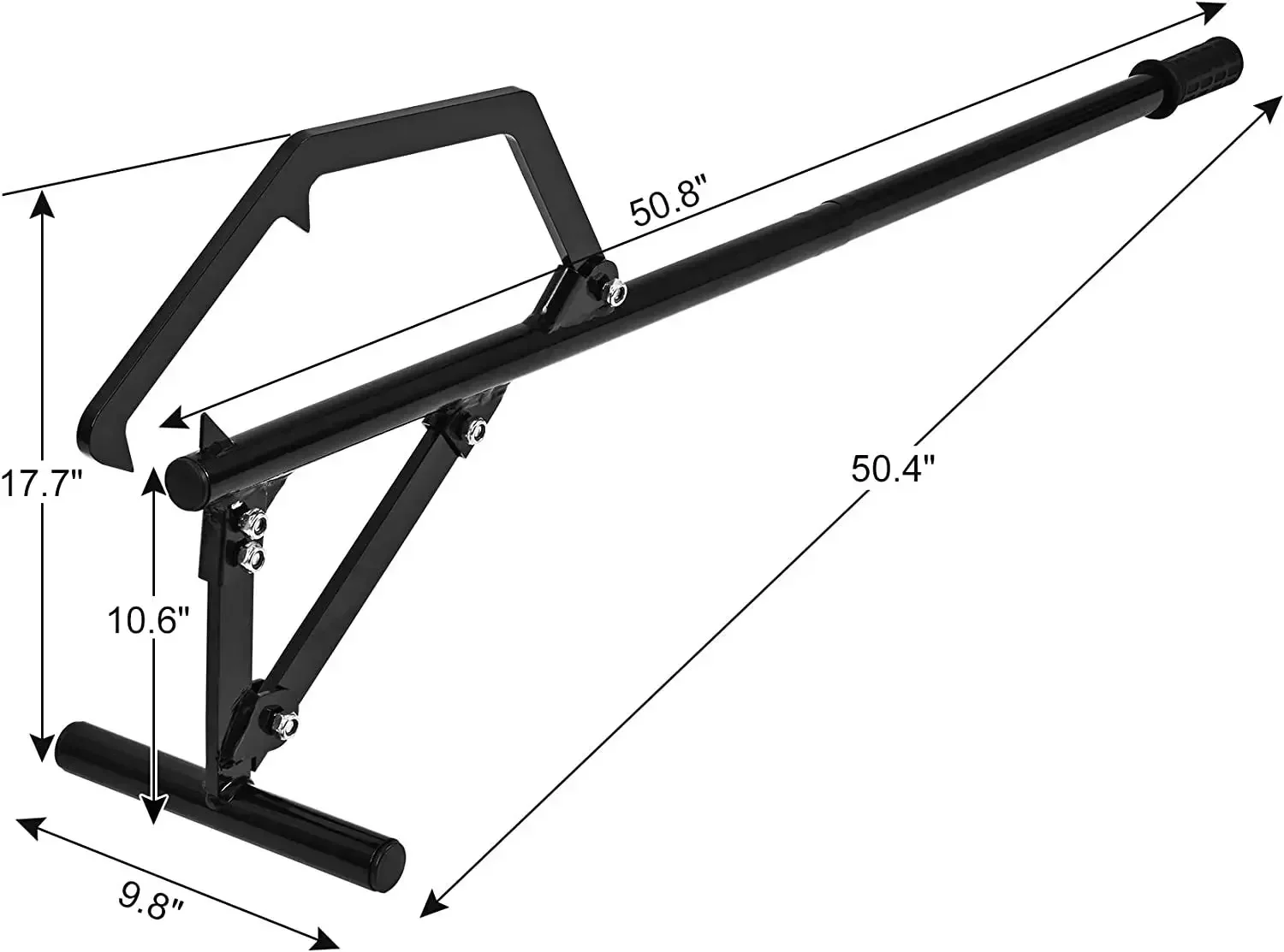 Reinforced log jack, tree jacker, log roller, wood saw, horse