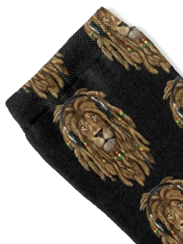 Rastafari Lion for Reggae Lover Socks hiking essential sport soccer anti-slip Socks For Women Men's
