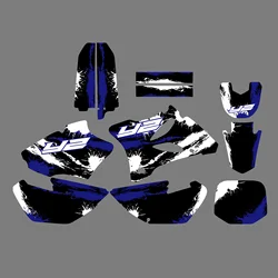 For Yamaha YZ85 YZ 85 2002-2014 2013 2012 2011 2010 2009 2008 Motorcycle Graphics Background Decals Stickers Team Racing Style