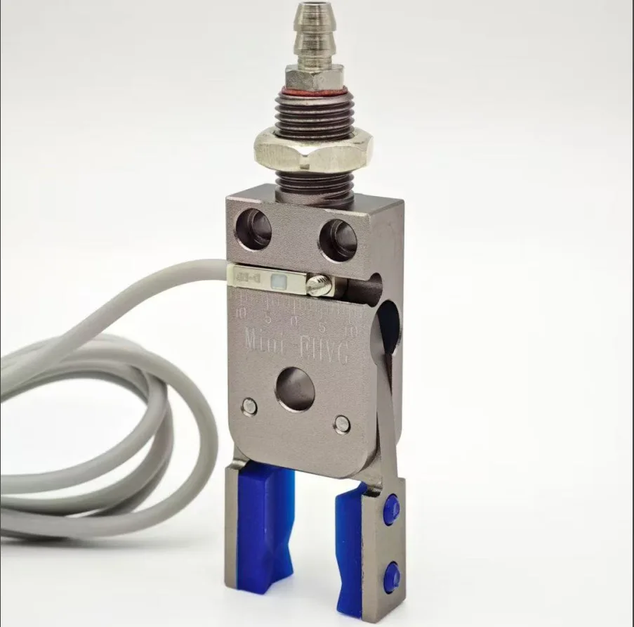 マニピュレータ ミニ小型クランプ 幅広大開口検出付き Mini-EHVG 空気圧クランプ フィンガーノズルクランプ