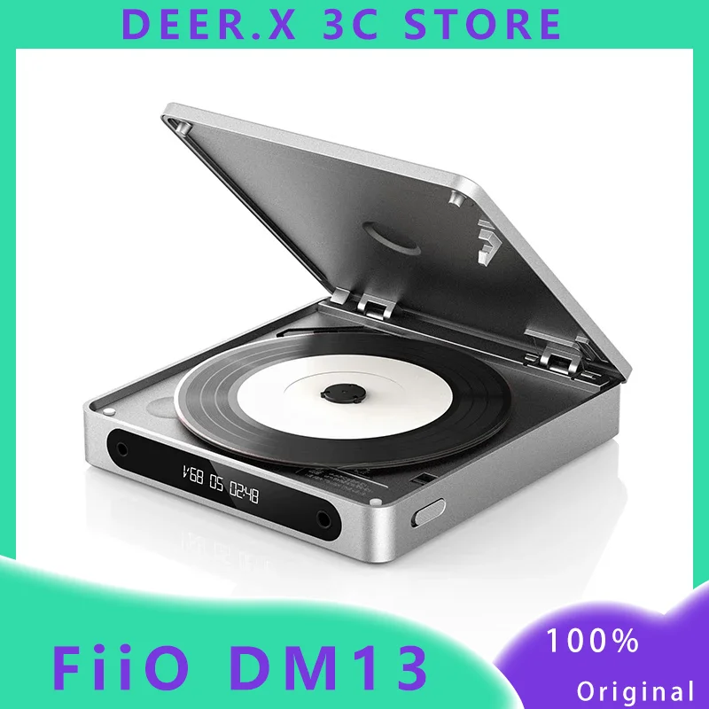 Bluetooth version pre sale FiiO DM13 portable stereo CD player 3.5mm/4.4mm/fiber/coaxial/USB track capture/transcription/attXHD 