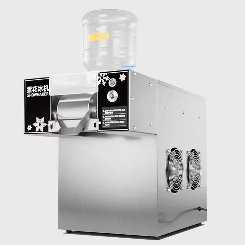 Producto estrella con descuento: Máquina para hacer hielo raspado tipo fideos de nieve, máquina para hacer hielo en escamas, máquina para hacer postres en China