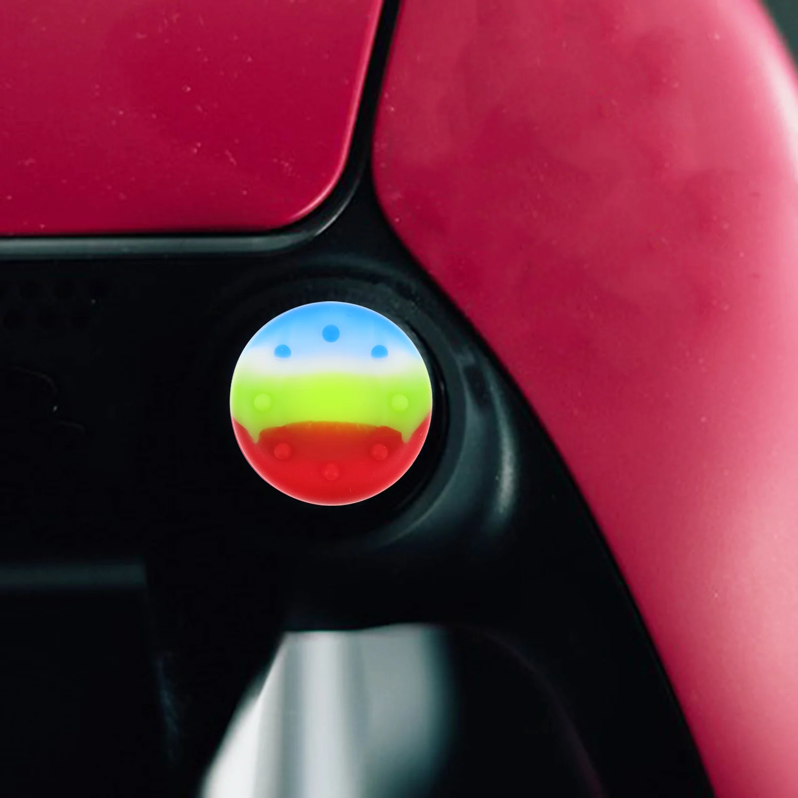 50 szt. Silikonowych nakładek na joystick, osłonki na analogowe drążki 3D do kontrolera gier, akcesoria ochronne