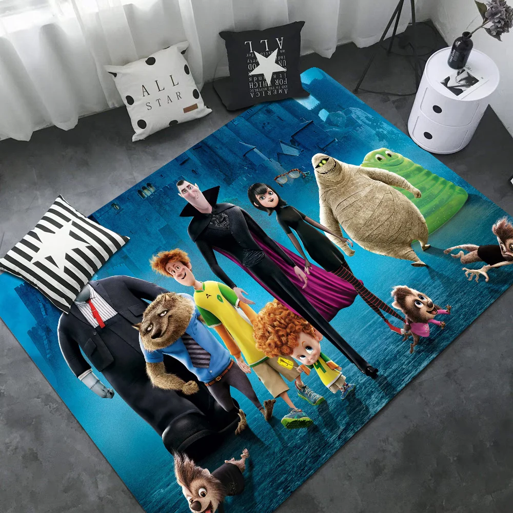 Hotel Transylvania Room Mats Anti-slip Absorb Water Long Strip Cushion Bedroon Mat Household Carpets