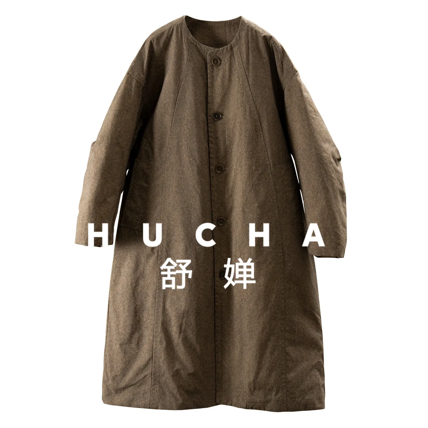 

Two Side Wearing Coat Women Loose A-shaped Large Silhouette 90 White Duck Down Medium and Long Down Jacket Female 96E4