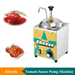 Stainless Steel Cheese Jam Warmer Melting Machine 2.5L Electric Sauce Fruit Jam Pump 600W Hot Chocolate Dispenser Machine