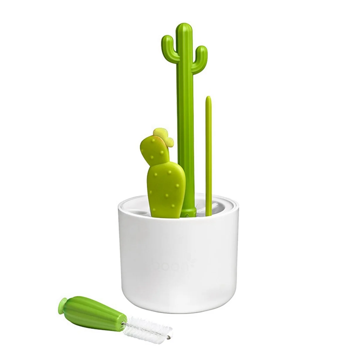 Cactus Bottle Brush, Straw Brush, Multifunctional Cleaning Brush Set, Full-Angle Cleaning