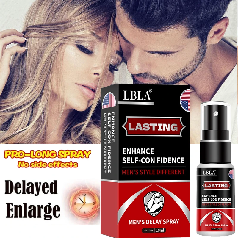 Powerful Man Delay Spray for Men penis long lasting Enlargement 60 Minutes Prolong Erection Lubricant Enhanced adult sex toys