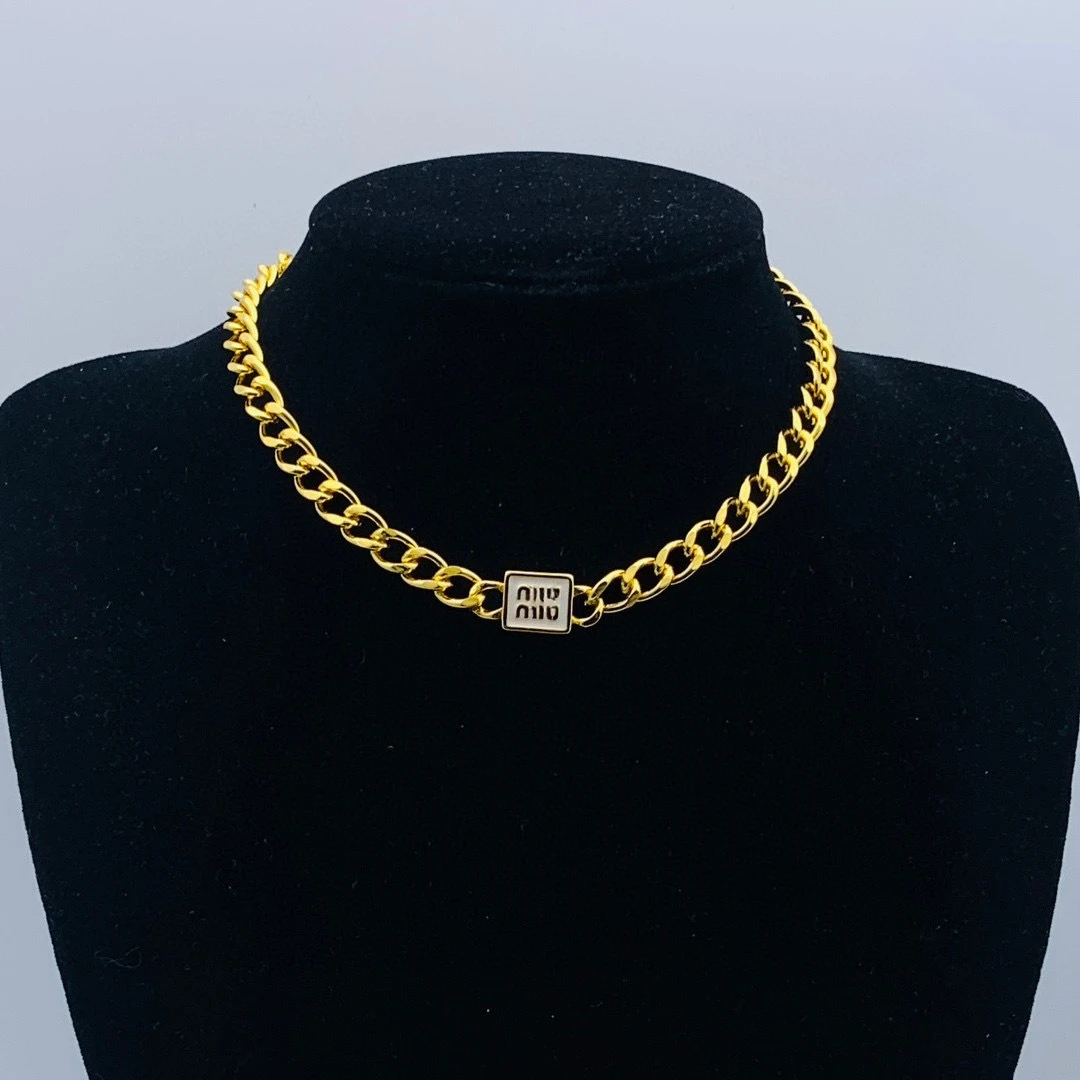 

Модное, классическое ожерелье, винтажное ожерелье с буквами, женское 2025г