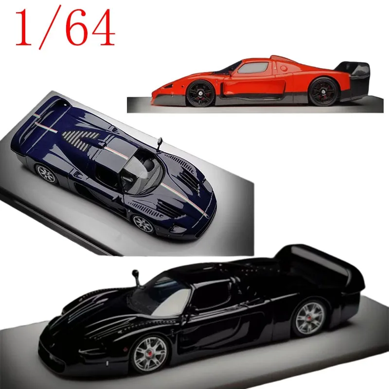 

YM model Diecast 1/64 Scale Maserati MC12 Stradale Resin Model Alloy Car Model Toys for Boys Gift