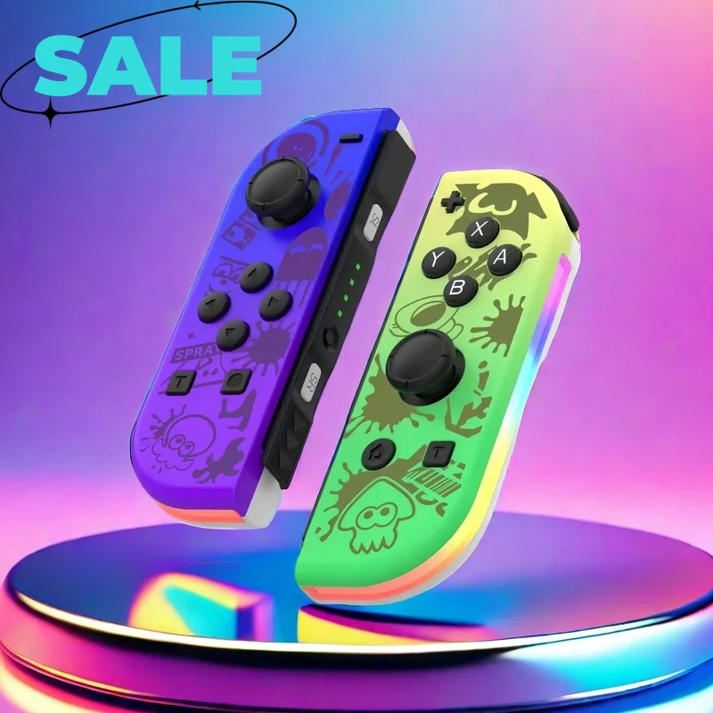 Joypad Controller Wake-up Controllers for Switch/Lite/OLED Replacement Controller with Sword Dual Vibration Joy-con Switch