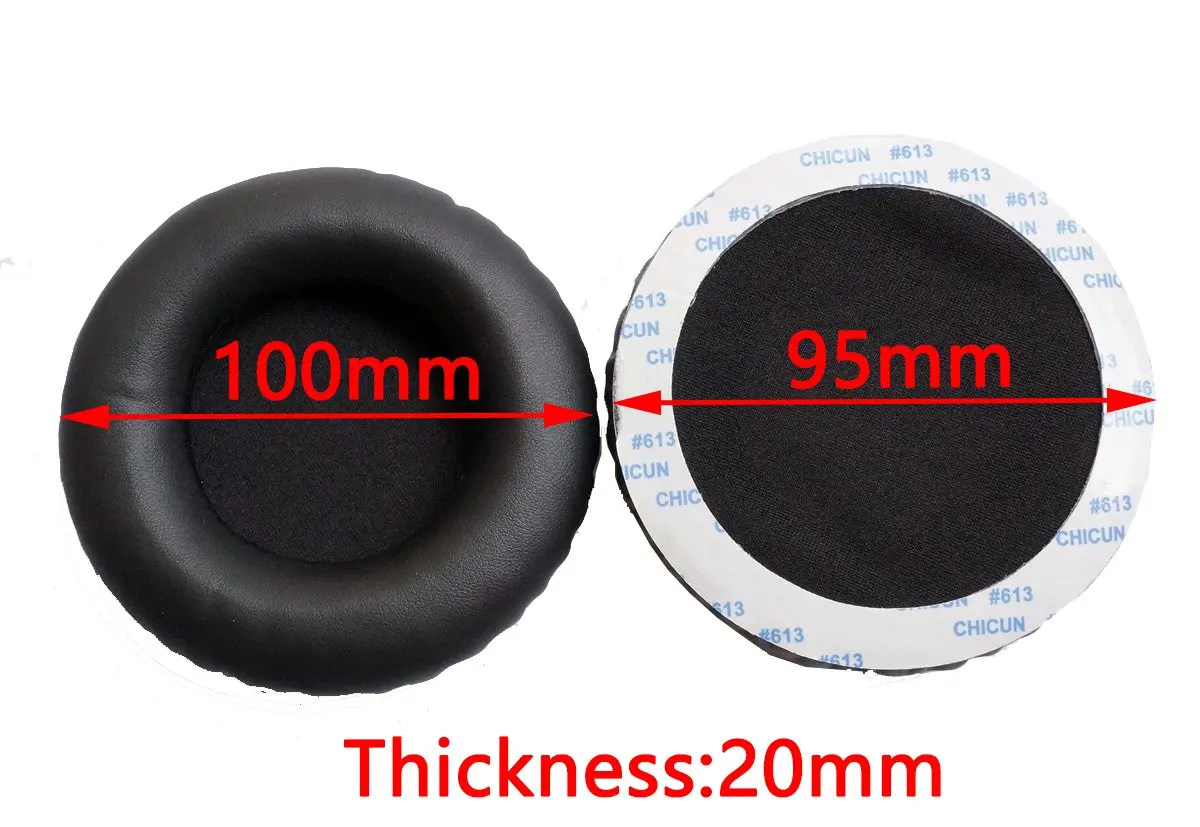 V-MOTA Earpads Compatible with Steelseries Siberia V1 V2 V3 200 350 Headphones,Replacement Cushions Repair Parts (Black)