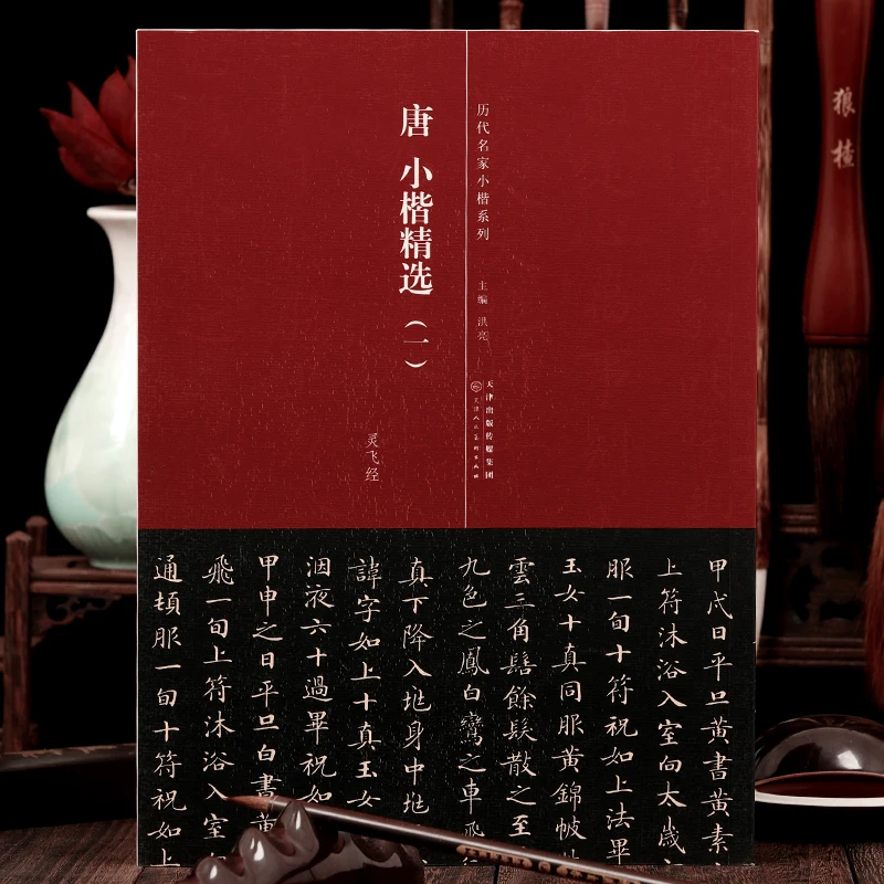 Wen Zhengming Small Regular Script Copybook Brush Pen Calligraphy Chinese Classics Inscription Wang Xizhi Collection Books