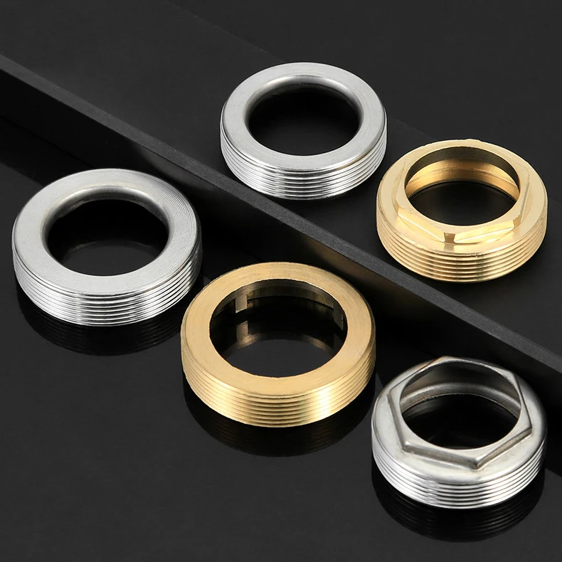 35mm 40mm Replacement Tap Faucet Valves Ceramic Decorative Cover Press Caps Brass/Stainless/Chrome plated