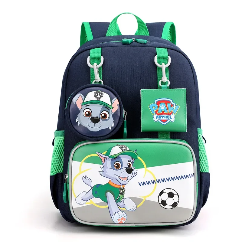 2024 Paw Patrol Cartoon Bag Anime Children backpack Skye Everest Marshall Chase Boys Girls pat patrouille birthday Backpack Toy