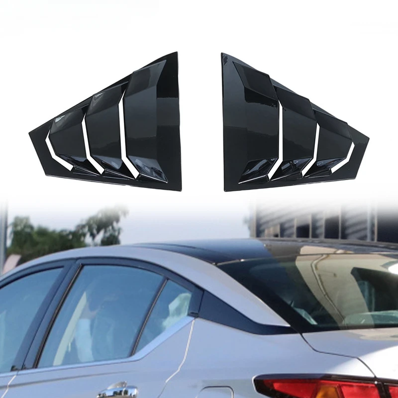 

for 19-21 Teana modified ALTIMA rear shutter decoration, car exterior rear window triangle