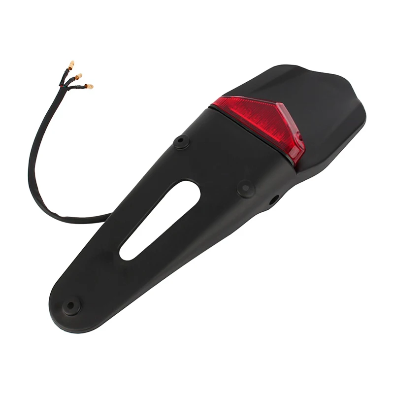 Motorcycle LED Tail Light Rear Fender Brake Stop Taillight MX Trail Supermoto Fit For KTM EXC 250 450 530 Universal Accessories