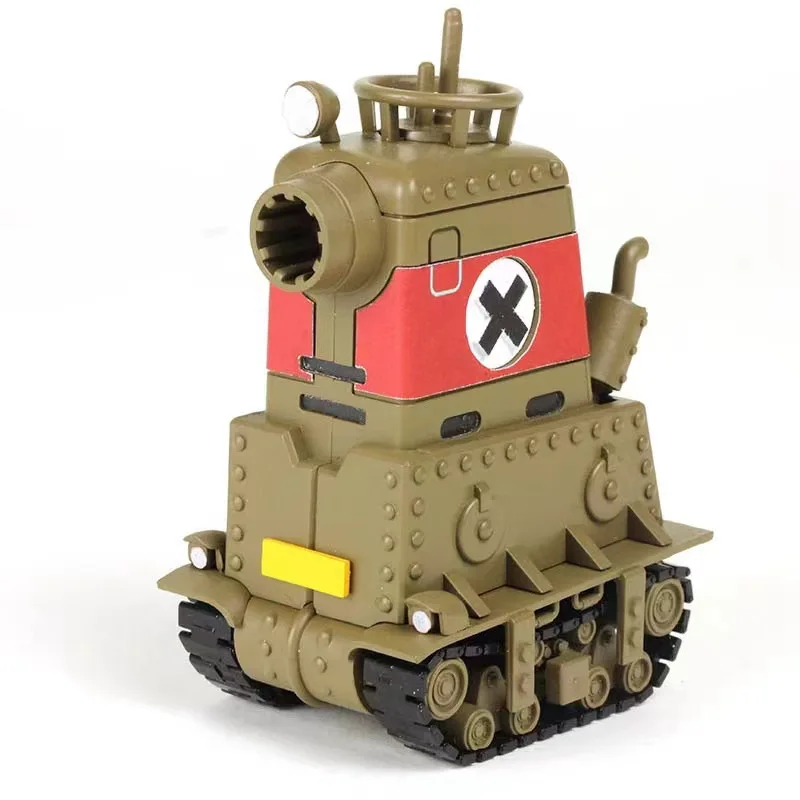 New Model Deformed Toy Metal Slug Series Glue-free Color Separation Plastic Model Plus Doll Small Scale Doll Collection