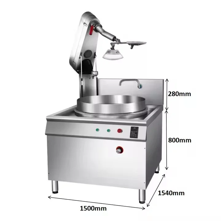Hotel & Restaurant Robot Wok Machine Electric Heating Automatic Stir-Frying Cooking Kitchen Machine