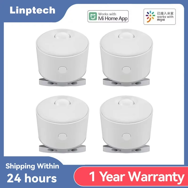 

Датчик присутствия человеческого тела linptech ES3 6M 180 ° Индукционный инфракрасный пироэлектрический датчик, статическое распознавание человеческого тела