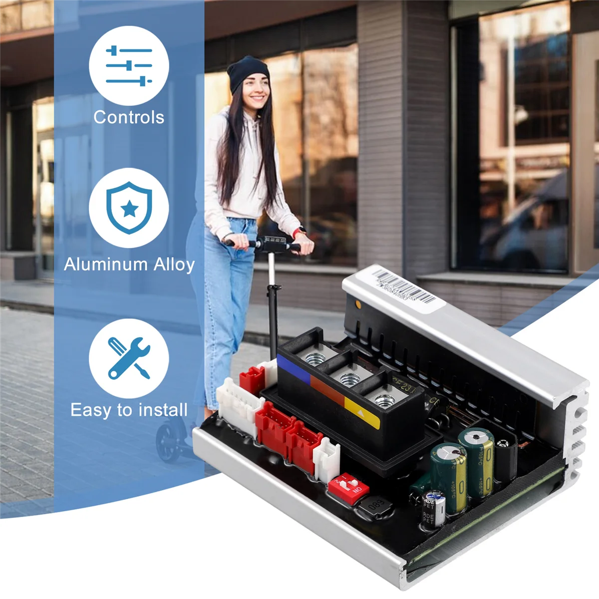 SMIEA Scooter Controller 40km/H for Ninebot F2 F2PLUS Electric Scooter Controller Motherboard Parts Scooter Accessories