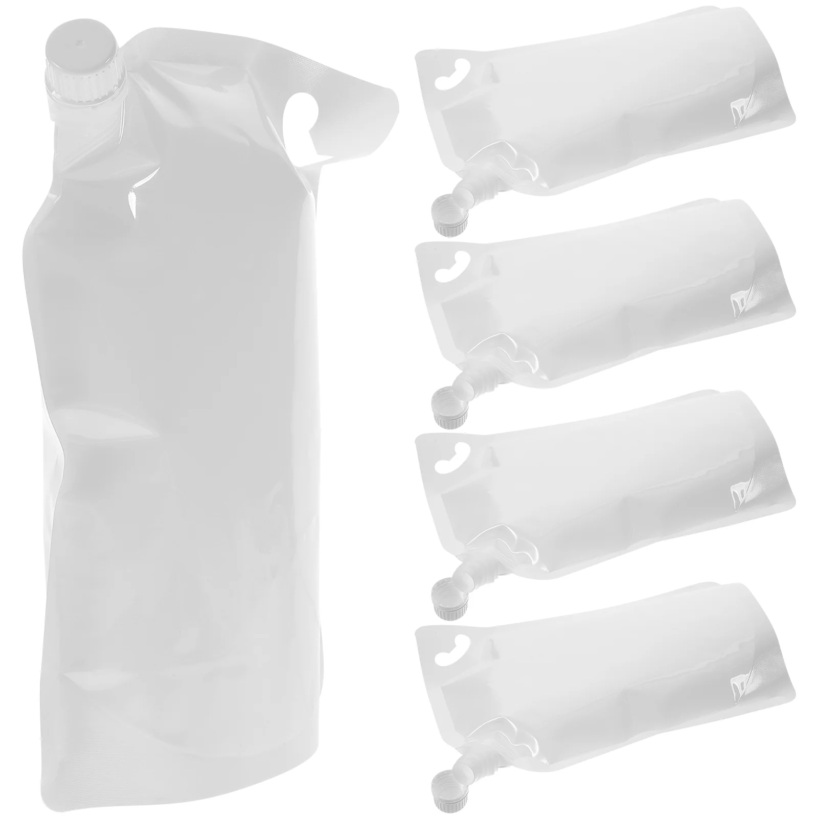 Borsa per imballaggio fiaschetta, shampoo per capelli, sacchetti da viaggio ricaricabili e bottiglie per balsamo