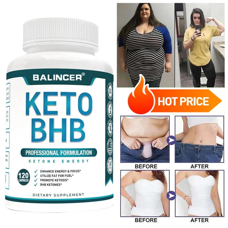 Keto BHB Capsules - Appetite Control, Promoting Metabolism, Ketogenic Diet Ketone Supplement