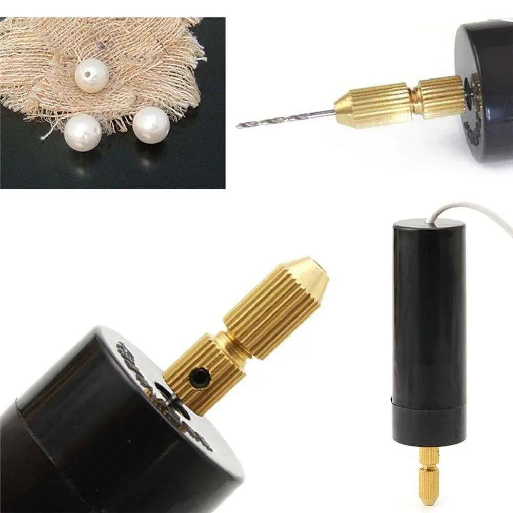 5Pcs/set USB Mini Electric Hand Drill DIY Handheld Electric Drill Tool Epoxy Resin Jewelry Making Engraving Pen Tool