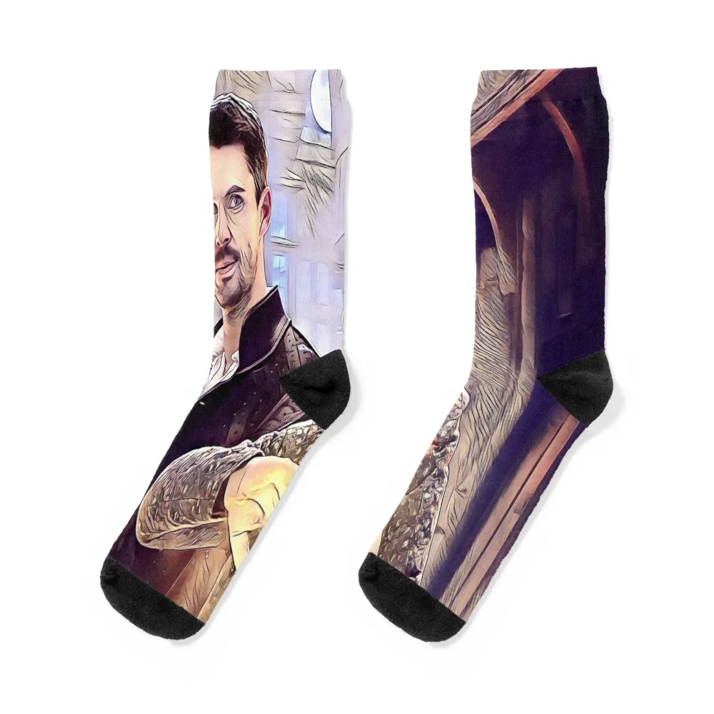 A discovery of witches Socks cute cool designer brand bright garter Men Socks Women's