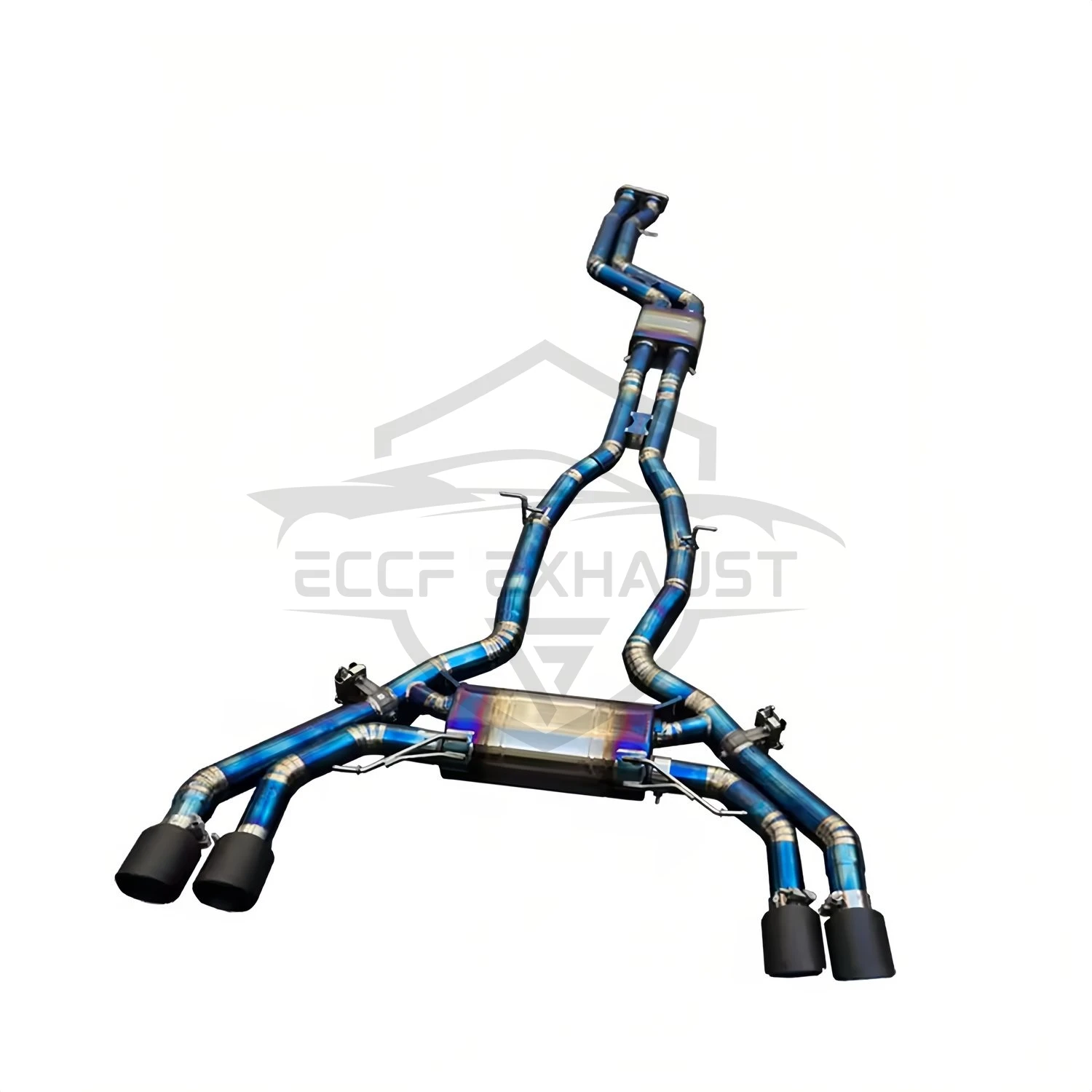 

Aggressive Sound Sporty Valved Titanium Catback Exhaust for BMW X3M X4M F97 F98 S58 3.0T Performance Upgrade Easy Installation