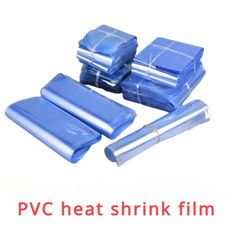 

26-30cm Wide PVC Transparent Cosmetic Heat Sealed Shrink Bag 100pcs Waterproof and Moisture-proof Packaging Protective Film