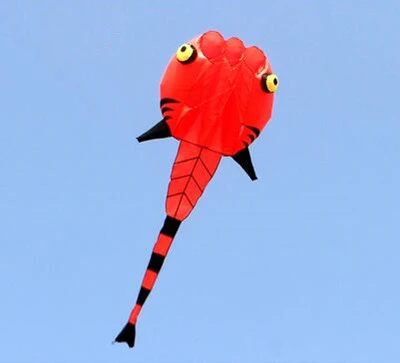 NONE Kostenloser Versand Kaulquappe Drachen fliegen große weiche Drachen Stoff Erwachsene Drachen Spielzeug Tier Drachen profession elle Drachen Goldfisch Drachen große Drachen 9