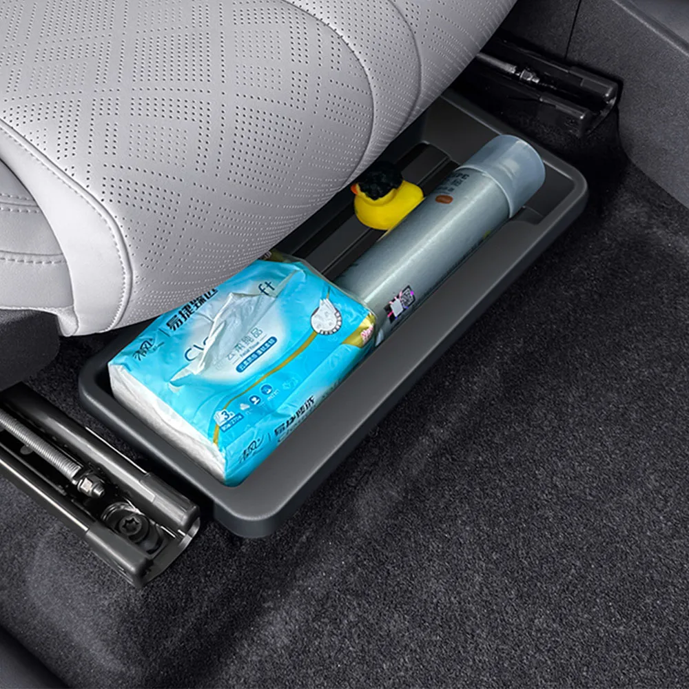 

For BYD Atto 2 Yuan UP 2024 2025 Under Seat Storage Box Interior Supplies Storage Box Under The Driver And Passenger Seats
