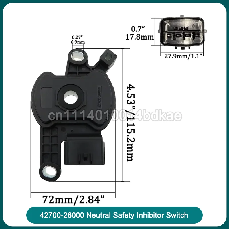 42700-26000 4270026000 42700 26000 Neutral Safety Inhibitor Switch Transmission Range Control Replacement 2011-2017 System Part