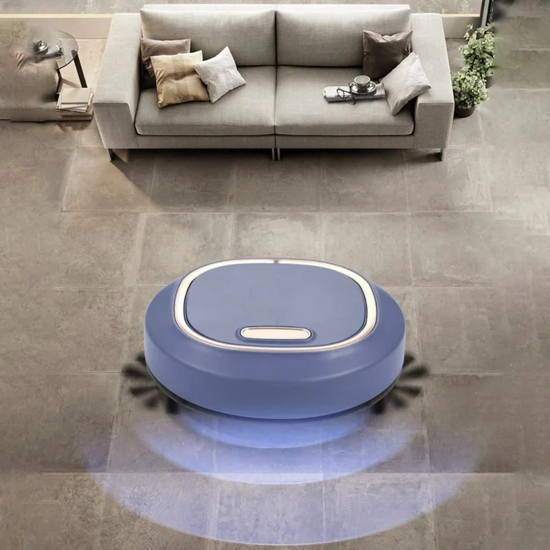 

USB Wireless Vacuum Cleaner Robot 3 In 1 Sweeping Mopping Household Cleaning Robot Floor Carpet Sweeper Dust Collector