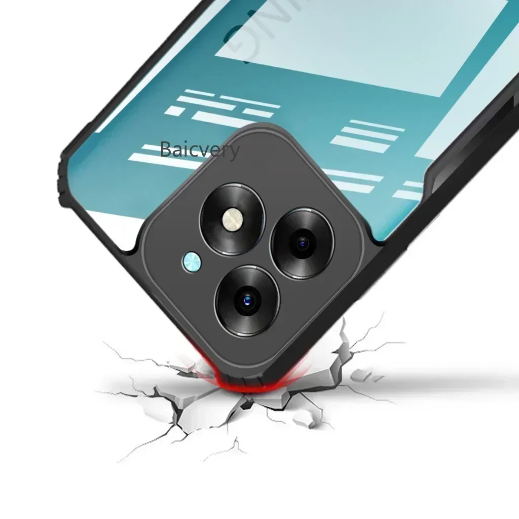 Coque de téléphone antichoc avec protection complète de l'objectif, housse pour patch no Spark 20Pro, patch no Spark Go 2024 BG6 POP 8 Spark 20 Pro 20C