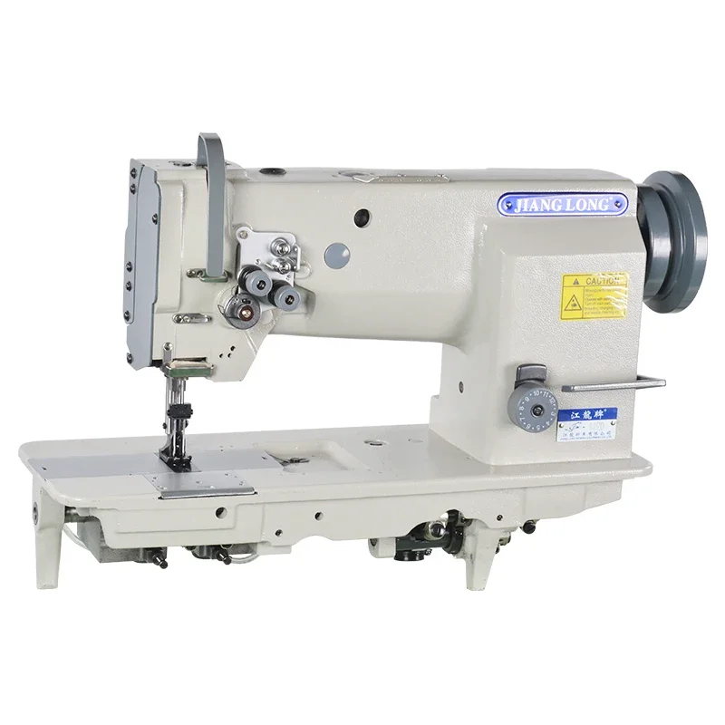 4420 High value double needles safa making heavy duty tikuv mashinalari complete straight industrial sewing machine with table