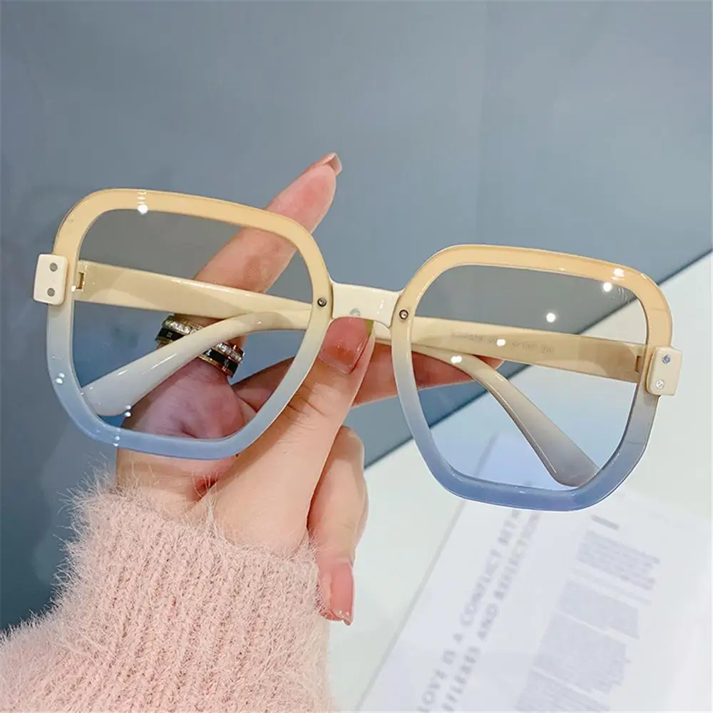 

Fashion Driver Goggles Eyewear for Lady Vintage Oversized Sunglasses Square Big Frame Women Sun Glasses