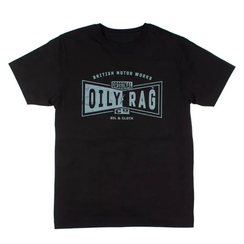 

Футболка Bonneville Salt Flats Oily Rag Co с принтом, летняя роскошная брендовая футболка из чистого хлопка с короткими рукавами для мужчин и женщин